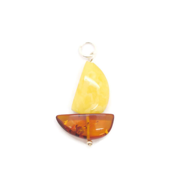 Natural Baltic amber pendant