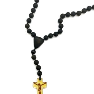 Natural Baltic amber mens necklace GMK7